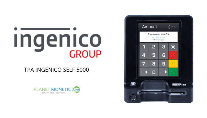 INGENICO SELF 5000 SOLUTION BORNE TOUT EN UN